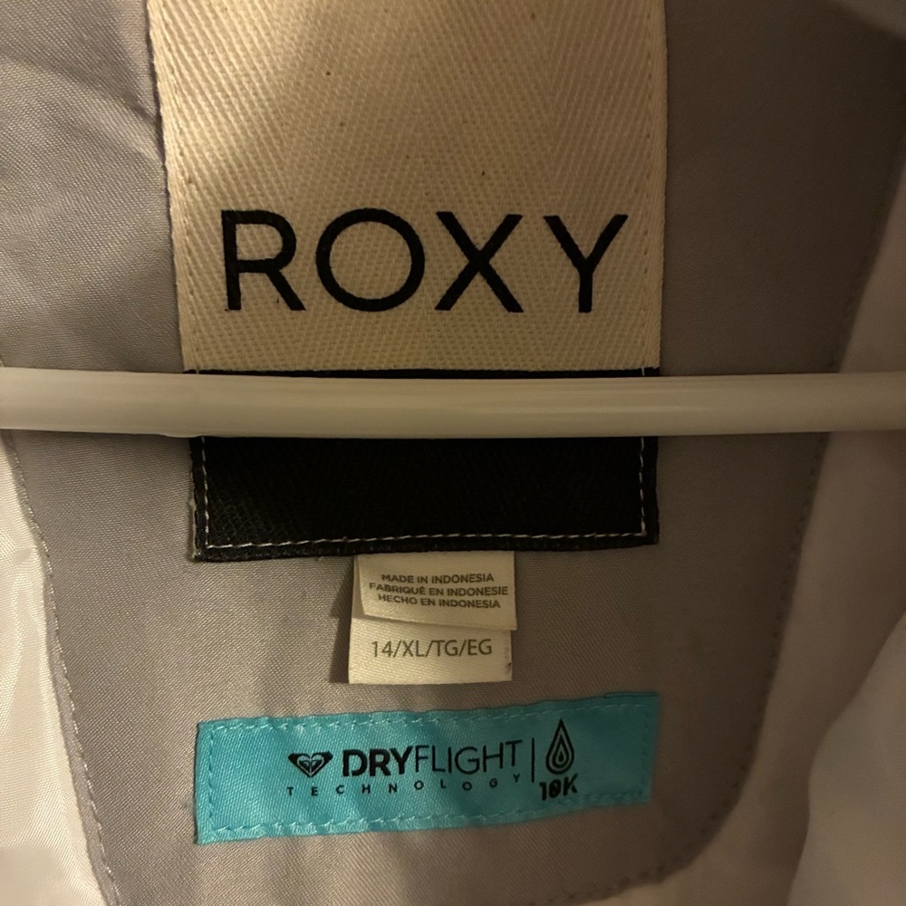 Girls Roxy Galaxy Dryflight Snow Jacket - Picture 8 of 11